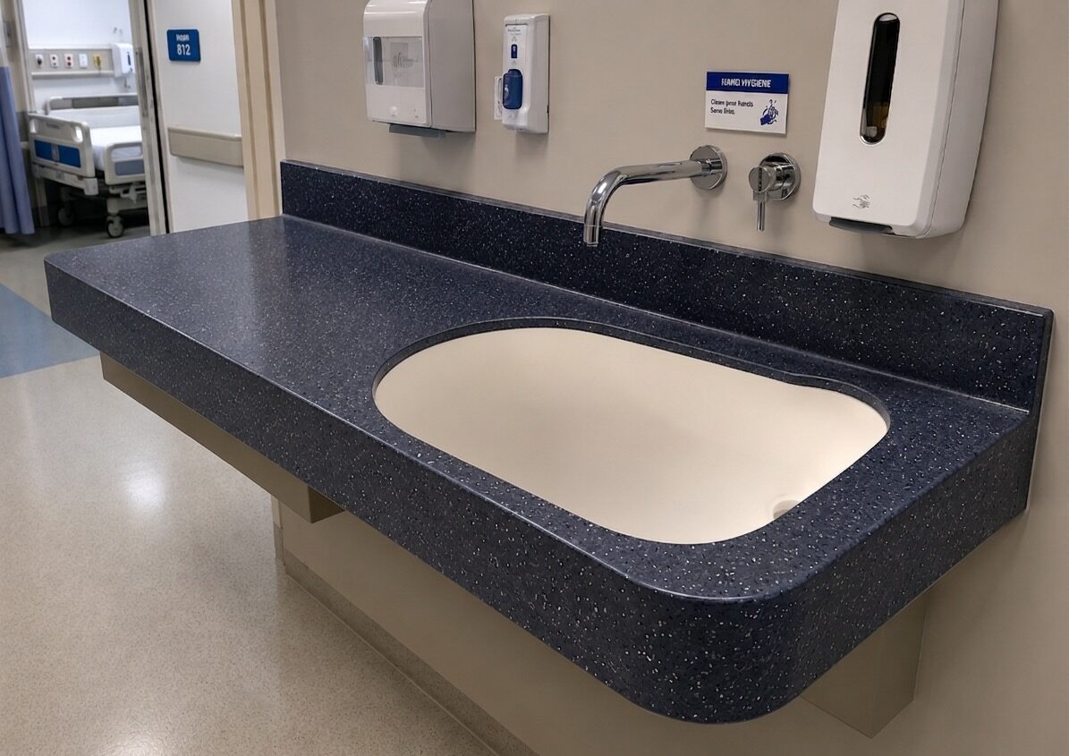 Yaxis-Densurface-Sink-Seamless-Mold-Resistant